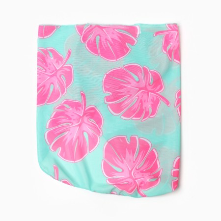 Separate swimsuit for girls, turquoise color, height 116-122 cm-4