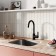 Kitchen mixer IDDIS Cuba Cu5blj05, black