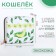 Lightning wallet, white/green color