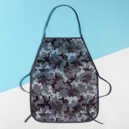 Apron Children's Ethel "Gray Militari", 49 x 39 cm-5