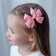 Hair clip with a bow "too sweet", 10 x 14 cm