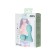 Vacuum clitoris stimulator with the tongue of Jos Dingo, silicone, mint color