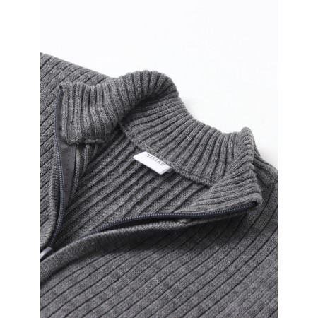 Costume (sweater and trousers) children's minku, color graphite, height 146 cm-8