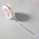 Kapron tape with embossing "Happy Birthday", 25 mm, 22 ± 1 m, white/gold color