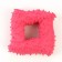 Bruttail toy for dogs from latex "Square", 8.5 x 8.5 cm, pink
