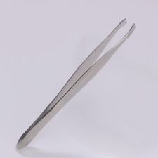 Pinzet beast, narrow, 9 cm, silver color