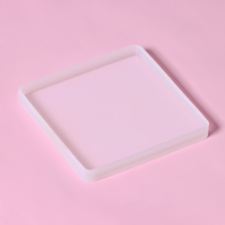 Mold Dolyana "Square", silicone, 10.5 × 10.5 × 1.2 cm-2