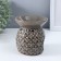 Aroma lamp ceramics "Geometric patterns" mix 9x9.5x11 cm
