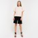 Women's T-shirt Minaku Regular Fit: beige color, river 50