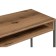 Computer table Leo Loft Metal, Black/Dub Dark 39x85x75 cm