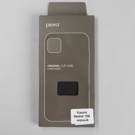 Pero cover, for Xiaomi Redmi 10a, silicone, black-3