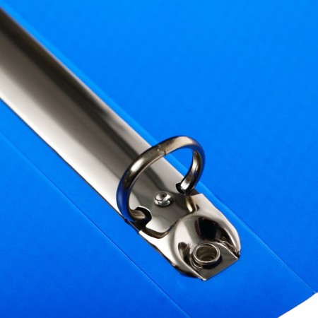 Folder on 4 rings A4, 24 mm, 550 μm, Erichkrause Diamond Total Blue, embossing, blue-4
