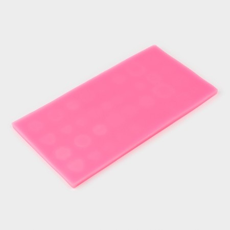 Mold "buttons", silicone, 21.3 × 10.6 cm, color mix-3