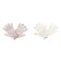 Garden gloves, x/b, knitting grade 10, 6 threads, size 9, without coating, white
