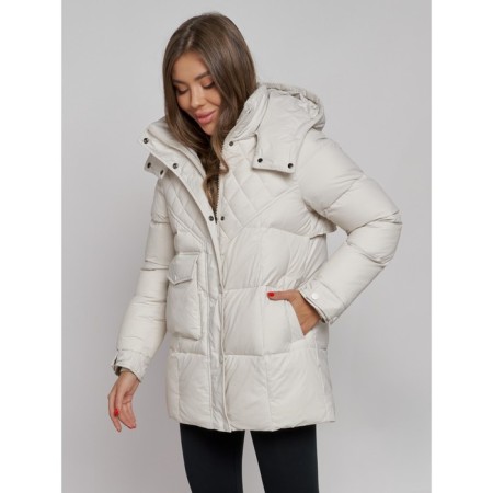 Winter jacket, size 50, beige color-13