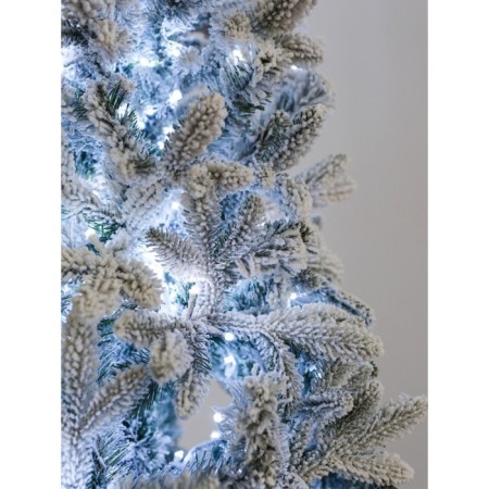 Artificial spruce Green Trees Baroque, premium, snowy, with lighting, 180 cm-11