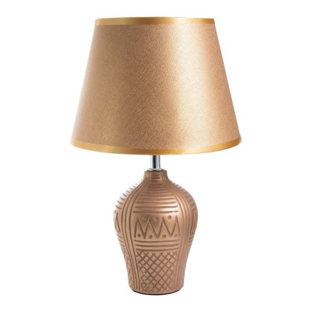 The table lamp "only" E27 40W gold is 22x22x34cm Risalux-6