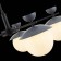 Ceiling EVOLUCE lamp. Sle220202-05. Genova. 5x5 watts, G9, 4000k, 67x67x46 cm, black color, gray