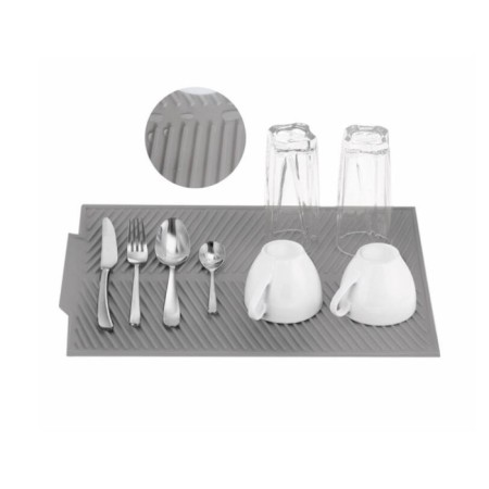 Silicone rug Karakum, for drying dishes, color mix-1