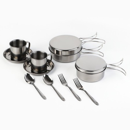 A set of dishes for the picnic "Courage and courage", 12 items-4