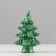 New Year's candle "Christmas tree on the stump", 7 cm, green