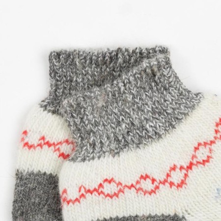Women's socks “Deer”, white color, size 25-1