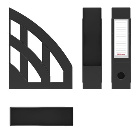 Vertical papers 75 mm, Erichkrause Office, Black-5