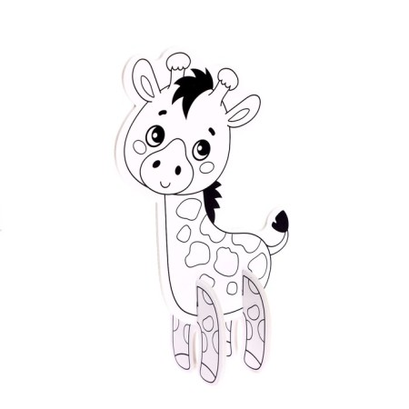 Set for creativity 3D painting "Funny animals"-3