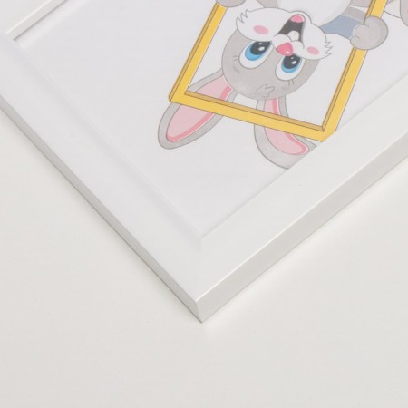 Photo frame Plastic "Format" 10x15 cm, white-2