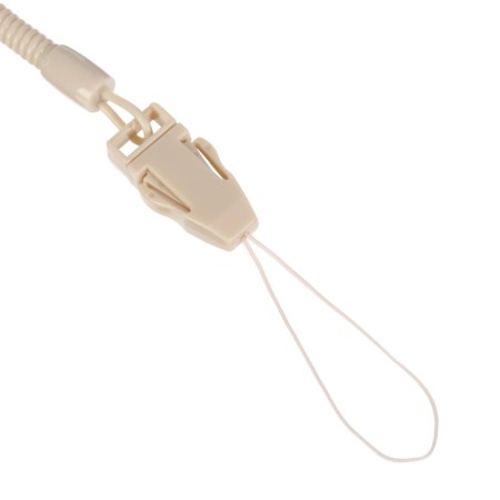 Nipple - orthodontic dummy, silicone, +6 months, with a holder, beige color-15
