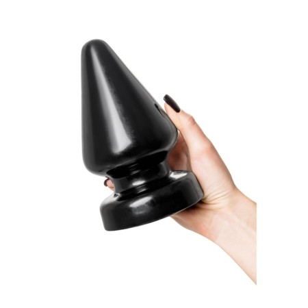 Anal plug Toyfa Popo Pleasure Draco α, cone, PVC, 95x180 mm, black color-6