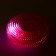 The toy luminous for dogs "Chewing ring", TPR, 12 cm, pink