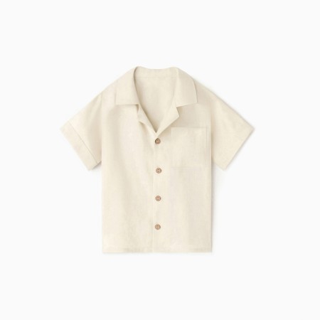 Shirt for a boy crumb I am Linen, p. 86-92, milk