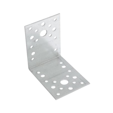 Fixing corner KU 90x90x65x2 zinc, 1 pc.