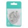 Cable 3 in 1 Luazon, Microusb/Lightning/iPhone 30 -Pin - USB, 1 A, 0.2 m, white
