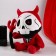 Soft toy "Demon", 35 cm