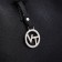 Bag Vita with a zipper, black color