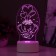 Light "Elephant" Led RGB from the network 11x9.5x18 cm Risalux