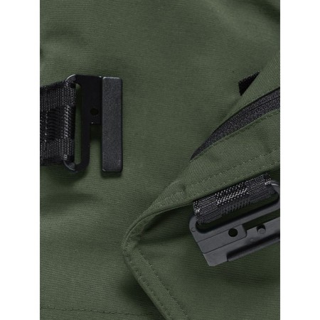 Winter park for a boy, height 146 cm, khaki color-5