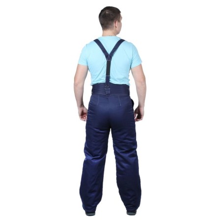 The suit insulated No. 915, p. 48-50, height 182-188 cm, dark blue color/cornflower-4