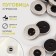 Button, 2 punctures, d = 11 mm, black/silver color