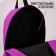 School textile “Cosmos”, 37 x 33 x 13 cm, Velcro, purple school backpack