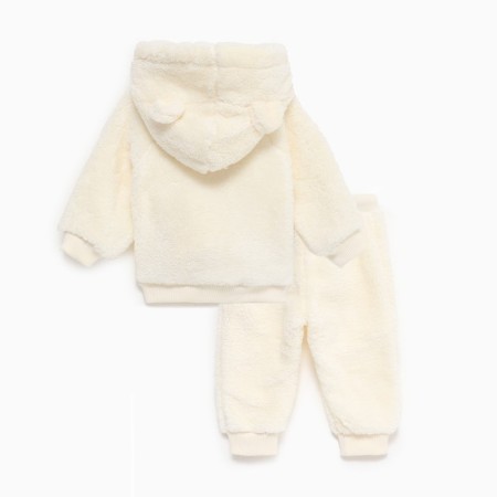 Plush costume: sweatshirt and pants crumb I, height 80-86, milk-5