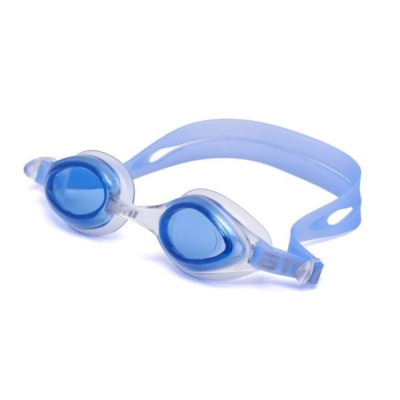 ATEMI N7603 swimming glasses, children's, silicone, blue color
