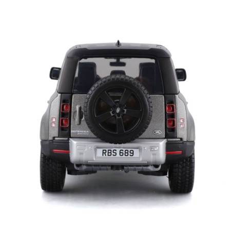 BBURAGO LAND Rover Defender 110 2022, Die-Cast, 1:24, Green color-2
