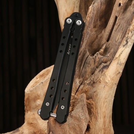 Bow Knife "Ascet" steel - 420, handle - steel, 20 cm-2