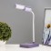 Lancer table lamp LED 3.5W USB batteries Violet 11x15x45 cm Risalux