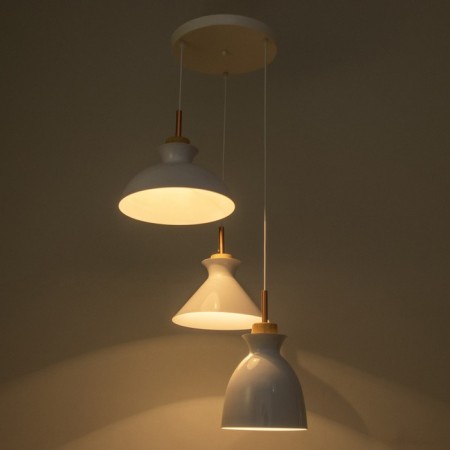 Lamp Bayerlux "Varmo" 3he27 40W white 41x41x25-125cm-2