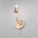 Classic wall lamp Santi, 40W, E14, 14.5x10x20.5 cm