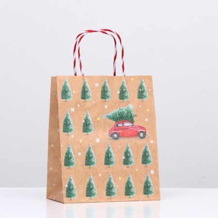 Gift Package "Christmas tree Forest" 18 x 22.3 x 10 cm-2